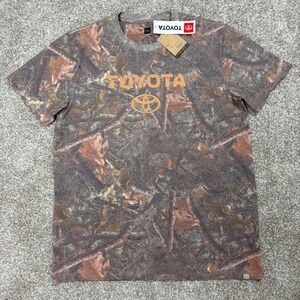 NEW Toyota Camoflague Short Sleeve T-Shirt Heavyweight Cotton Men's  L